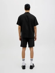 JACK & JONES Hemd JOREASTER PATRAS schwarz
