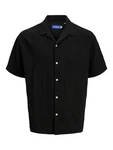 JACK & JONES Hemd JOREASTER PATRAS schwarz