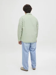 Jack & Jones Plus Hemd 'JJEBREEZE' pastellgrün