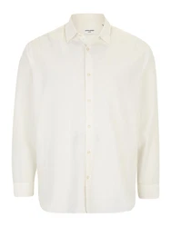 Jack & Jones Plus Hemd 'JJEBREEZE' weiß