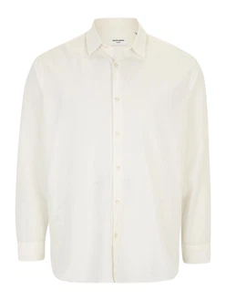 Jack & Jones Plus Hemd 'JJEBREEZE' weiß