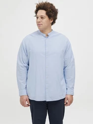 Jack & Jones Plus Hemd 'JJEBREEZE' hellblau