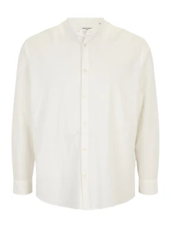 Jack & Jones Plus Hemd 'JJEBREEZE' offwhite