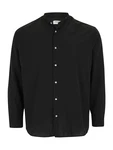 Jack & Jones Plus Hemd 'JJEBREEZE' schwarz