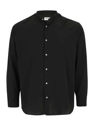 Jack & Jones Plus Hemd 'JJEBREEZE' schwarz