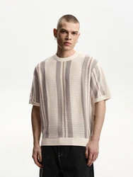 Bershka T-Shirt sand/dunkelbeige/braun