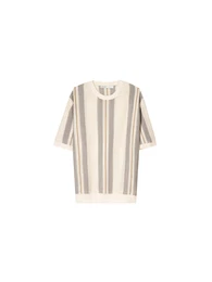 T-Shirt sand / dunkelbeige / braun