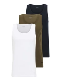 Unterhemd 'Classic' navy / khaki / wei