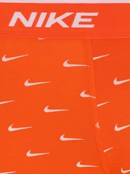 NIKE Trunks blau/dunkelorange/schwarz/weiß