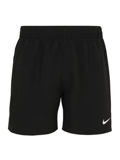 Nike Swim Badeshorts 'VOLLEY' schwarz/weiß