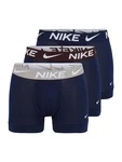 NIKE Underwear Sportunterhosen Boxer TRUNK 3PK dunkelblau/hellgrau/schwarz/weiß