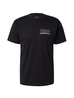Vans Shop Front T-Shirt schwarz/helllila (001) Vans Shop Front T-Shirt schwarz/helllila (001)