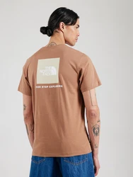 The North Face T-Shirt Redbox camel/kitt/weiß