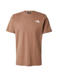 The North Face T-Shirt Redbox camel/kitt/weiß The North Face T-Shirt Redbox camel/kitt/weiß