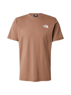 The North Face T-Shirt Redbox camel/kitt/weiß