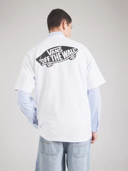 VANS T-Shirt 'STYLE 76 II' schwarz/weiß
