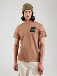 The North Face T-Shirt Fine Tee braun/schwarz