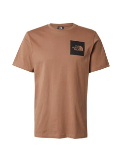 The North Face T-Shirt Fine Tee braun/schwarz