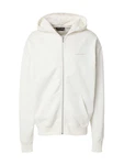 Pegador Sweatjacke Logo Oversized Zip Hoodie offwhite