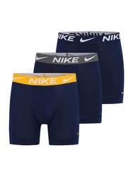 NIKE Underwear Sportunterhosen Boxer TRUNK 3PK navy / gelb / grau