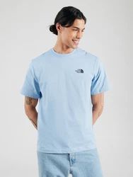 THE NORTH FACE T-Shirt 'CAMPING' hellblau/dunkellila/pastellorange/schwarz