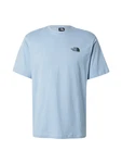 THE NORTH FACE T-Shirt 'CAMPING' hellblau/dunkellila/pastellorange/schwarz