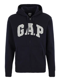 Sweatjacke navy / graumeliert / wei