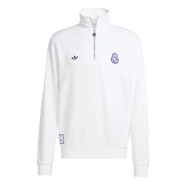 Sweatshirt 'Real Madrid Terrace Icons' lila / wei