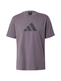 Sportshirt 'Future Icons' mauve / schwarz