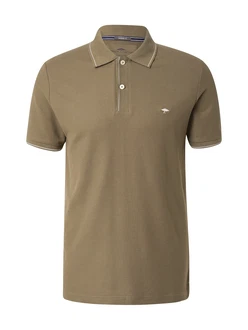 FYNCH-HATTON Poloshirt khaki / weiß FYNCH-HATTON Poloshirt khaki / weiß