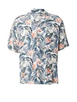 JACK & JONES Hemd JJEJEFF TROPICAL saphir/pastellgrn/altrosa/wei