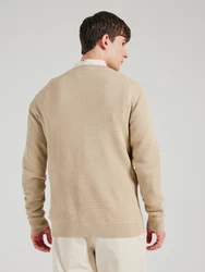 KnowledgeCotton Apparel Pullover Vagn hellbeige
