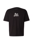GUESS T-Shirt creme/schwarz/weiß