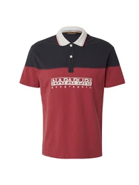 Poloshirt 'E-SATURNIA' marine / wei
