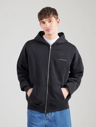 Pegador Sweatjacke Colne grau/schwarz
