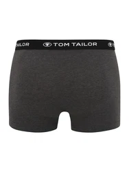 TOM TAILOR Unterhemd Hip Pants Retro Boxer graumeliert/khaki/schwarz/weiß