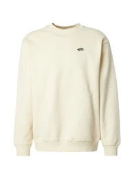 Sweatshirt 'STYLE 76 II' pastellgelb / schwarz