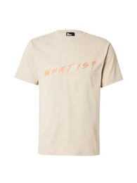 T-Shirt beige / hellorange