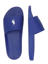 Polo Ralph Lauren Pantolette royalblau/weiß