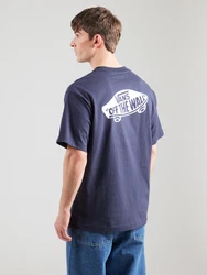 VANS T-Shirt 'STYLE 76 II' dunkelblau/weiß