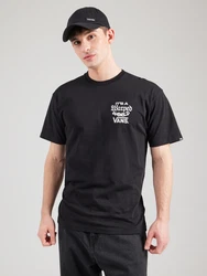 Vans T-Shirt 'FINE DINING' schwarz/weiß