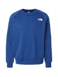 THE NORTH FACE Sweatshirt Raglan Redbox Crew Sweater royalblau/schwarz/weiß