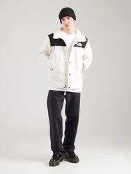 THE NORTH FACE Funktionsjacke 'REIGN ON' schwarz / weiß