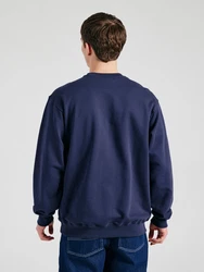Vans Sweatshirt SPRAYONLOOSECREW (100) dunkelblau/goldgelb