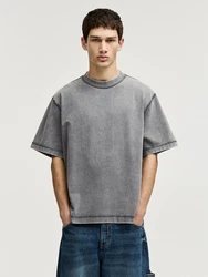 Pull&Bear T-Shirt grau
