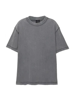 Pull&Bear T-Shirt grau