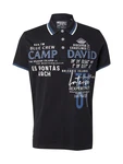 CAMP DAVID Poloshirt saphir/schwarz/weiß