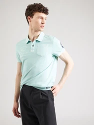 CAMP DAVID Poloshirt navy/mint/weiß