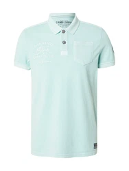 CAMP DAVID Poloshirt navy/mint/weiß
