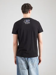 CAMP DAVID T-Shirt blau/orange/schwarz/weiß
